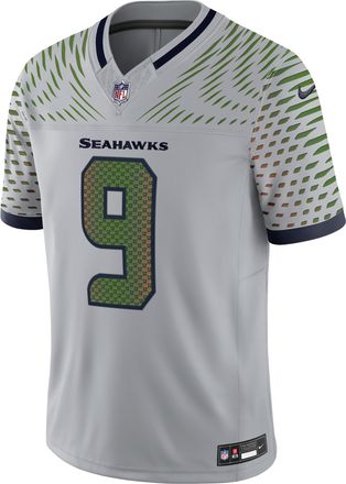Nike Kenneth Walker III Seattle Seahawks Rivalries Collection Nike Mens Dri-FIT NFL Limited Jersey in Grey | 31NM0G5Y78F-FE3