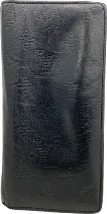 Louis Vuitton Black Long Wallet (Bi-Fold) (Pre-Owned)