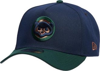 New Era Womens Chicago Cubs Cubs 9FORTY A-Frame Cap - Adult Green/Navy/Bronze