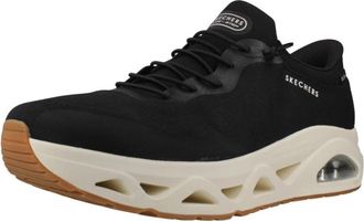 Skechers UNO Glide-Step - Air Gliders - Heren - Sneakers - Zwart - 40 EU - Wol - Schoenen