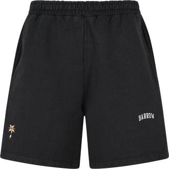 Barrow Schwarze Bermudashorts aus Baumwolle von Barrow