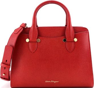 Ferragamo Today Satchel Leather Small