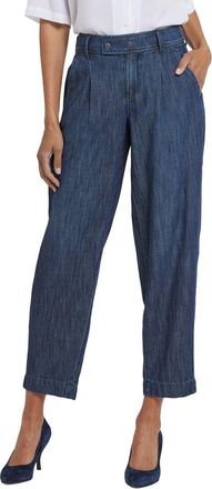 NYDJ Nydj High-Rise Pleated La Mer Balloon Trouser Jean
