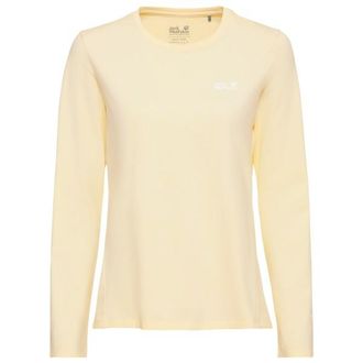 Jack Wolfskin Trail L/S Funktionsshirt f&uuml;r Damen | beige