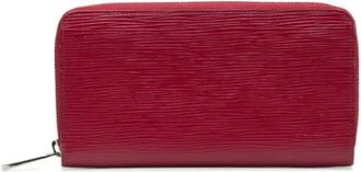 Louis Vuitton Pre-owned Wallets, female, Red, Size: ONE SIZE Pre-owned Leather Wallet