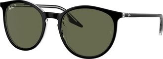 Ray-Ban Phantos Zonnebril - Heren - Zonnebrillen - Zwart - 51 MM - Accessoires