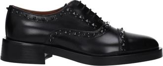 Valentino Garavani Studded Leather Oxfords and Derby