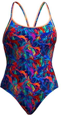 Funkita Diamond Back One Piece Badeanzug f&uuml;r Damen | bunt