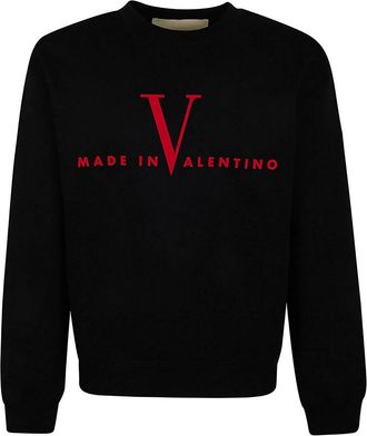 Valentino Garavani Jersey Felparegpr Cotton Sweatshirt