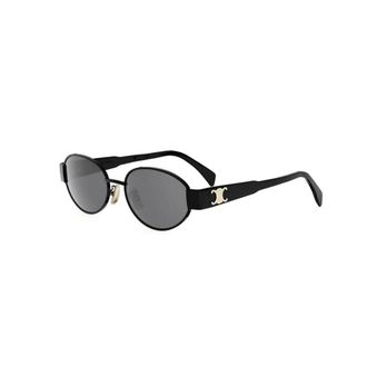 Celine Celine - Triomphe Metal Zonnebril - unisex - Accessoires - Zwart - Maat: 54 MM