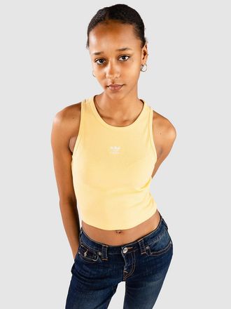 adidas Originals Ess Rib Tank Top gelb