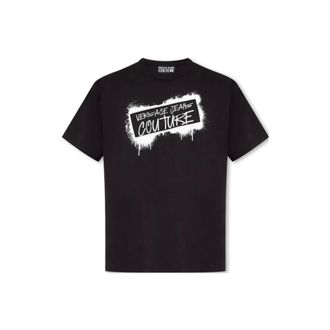 Versace Jeans Couture T-Shirts, male, Black, Size: XS T-shirt