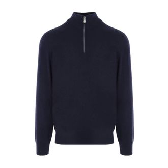 Brunello Cucinelli Uomo, Maglie, Blu, L, new