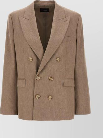 Andamane pixie blazer double-breasted structured shoulders