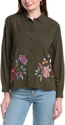 Johnny Was Noire Shirt