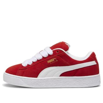 Puma Suede XL Red White 395205-03