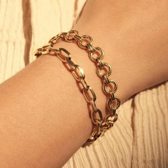 Parte Di Me Armbänder - Bibbiena Poppi Viva Armband - Gr. ONE SIZE - in Gold - für Damen