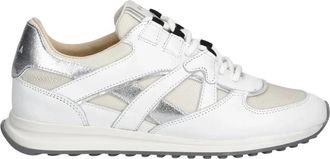 Furla Retro Lace-Up - Dames - Sneakers - Wit - 40 EU - Leer - Schoenen