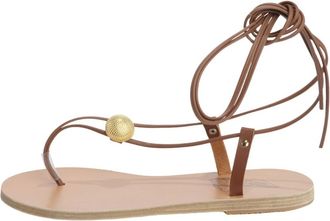 Ancient Greek Sandals Persephone Sandal - female - Ancient Greek Sandals - Flat Sandals - Red - 5 UK - Shoes