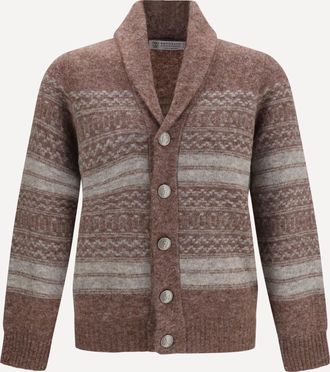 Brunello Cucinelli Cardigan con scollo a V e bottoni Man 52