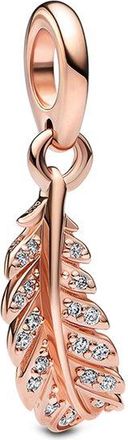 Pandora Moments 14K Rose Gold Plated Cz Dangle Charm