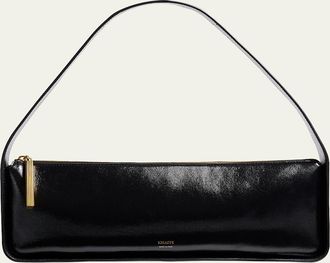 Khaite Lori Crackle Patent Leather Shoulder Bag