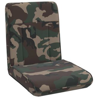 vidaXL Sill&oacute;n Ajustable Verde Militar Tela Vidaxl