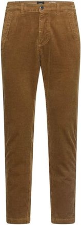 Camel Active Broeken, Heren, Bruin, W33 L36, Katoen, Regular Fit Cord Chino