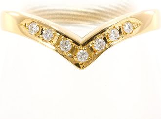 C&A Yellow Gold Yellow Gold (18K) Band Ring (Pre-Owned)