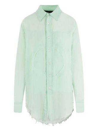 Edward Cuming Button-down blouse - Groen
