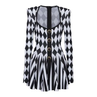 Balmain Mujer, Vestidos, Negro, Talla: M