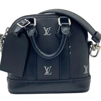 Louis Vuitton Tweedehands leren Louis Vuitton tassen - Dames - Pre-owned - Zwart - Maat: ONE Size Leer