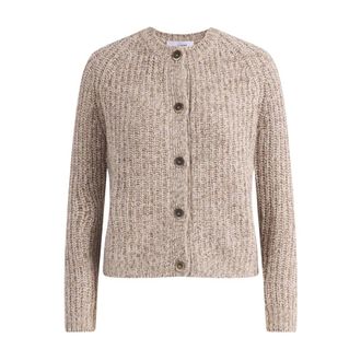 Gran Sasso Truien & Vesten, Dames, Beige, 2Xs, Coreana Cardigan