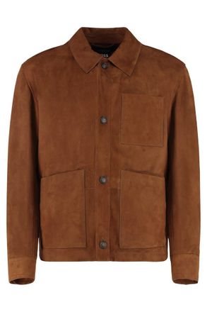 HUGO BOSS Leather Overshirt