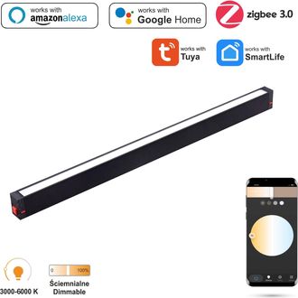 OEM Foco Lineal Led Wifi Zigbee De 27 W Para Rieles Magn&eacute;ticos Smart Track 230 V Ca, Regulable Entre 3000 Y 5000 K