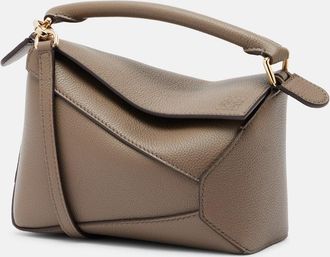 Loewe Puzzle Edge Mini leather tote bag