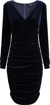 Faina Jurk Dames donker marine