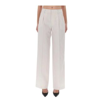 Pantaloni Torino Mujer, Pantalones, Beige, Talla: S