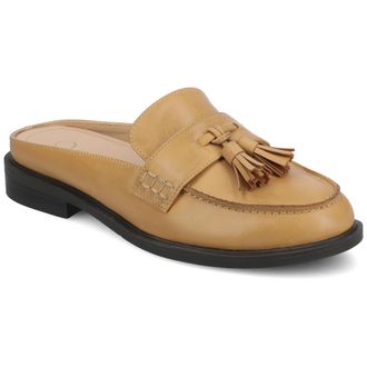 Journee Collection Womens Azura Tassel Mule Loafer