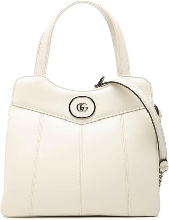 Gucci Pre-owned Gucci Small Leather Petite GG Tote Ladies 745918 520931