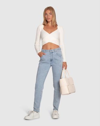 Belle & Bloom First Class Skinny Jeans in Stonewash at Nordstrom, Size X-Small Au