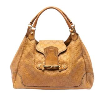 Gucci Pre-owned Shoulder Bags, female, Brown, Size: ONE SIZE Pre-owned The New Pelham shoulder bag