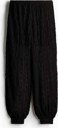 H&M Hose im Spitzenlook - Brown