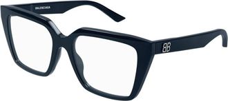 Balenciaga Square Optical Frame - Dames - Brillen - Blauw - 53 MM - Accessoires