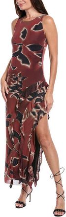 Kenneth Cole Ruffle Maxi Dress