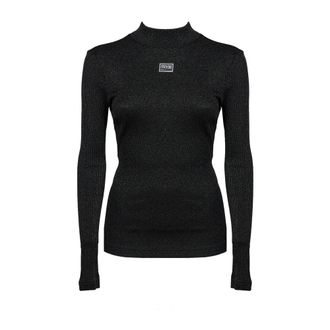 Versace Jeans Couture Coltruien - Dames - Coltruien - Zwart - XS - Truien & Vesten