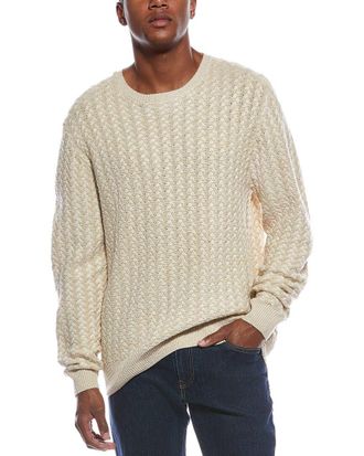 Weatherproof Vintage Weatherproof Vintage Braided Crewneck Sweater