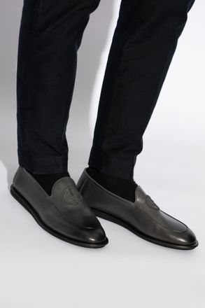Giorgio Armani Loafers Type Shoes, Mens, Black