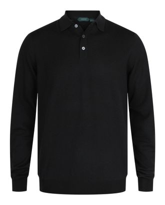 Slowear Zanone Flex Wool Slim-Fit Polo