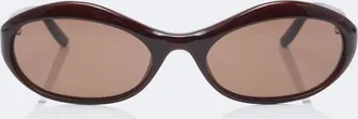 Magda Butrym Oval acetate sunglasses